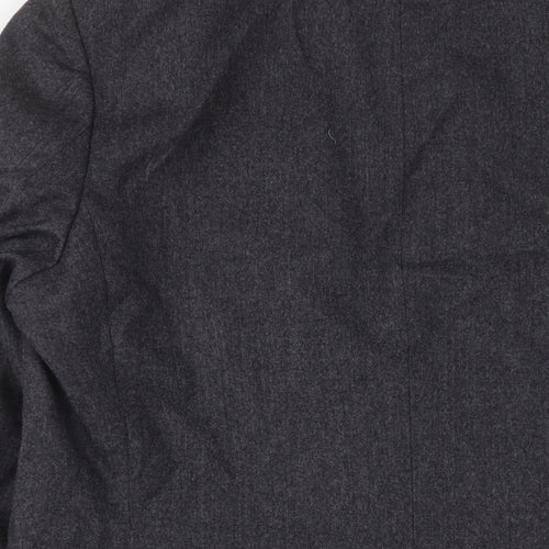 St Michael Mens Grey Wool Jacket Suit Jacket Size 42 Regular