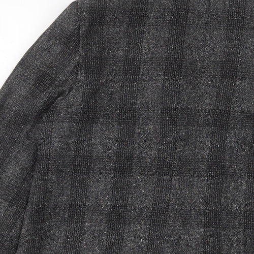 Topshop Womens Grey Jacket Blazer Size 8 - Open