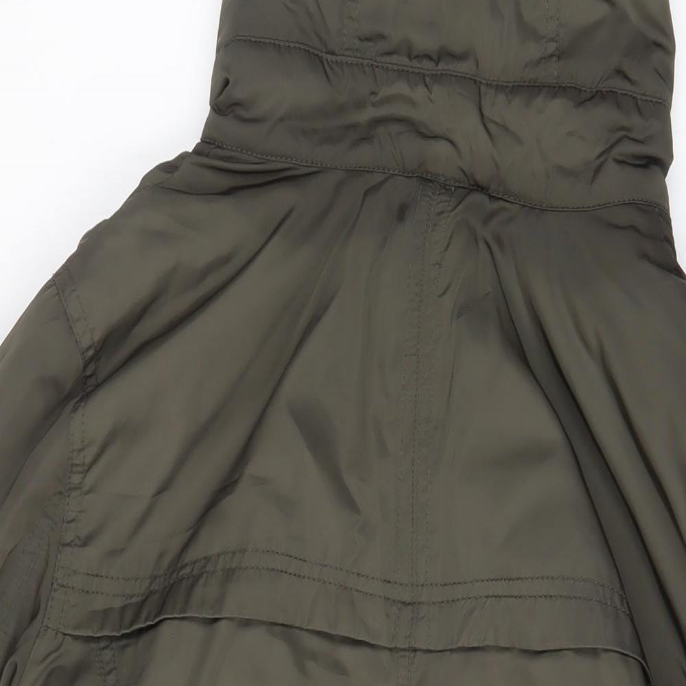 BHS Womens Green Jacket Coat Size 20 Zip