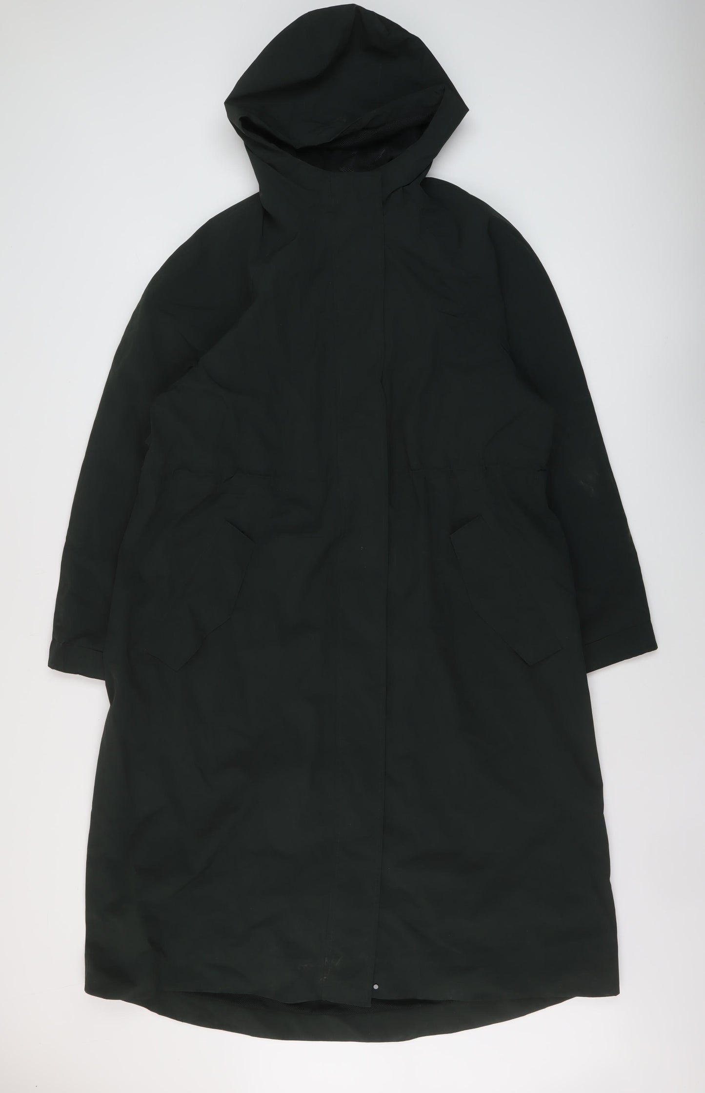 Marks and Spencer Mens Green Parka Coat Size M Zip