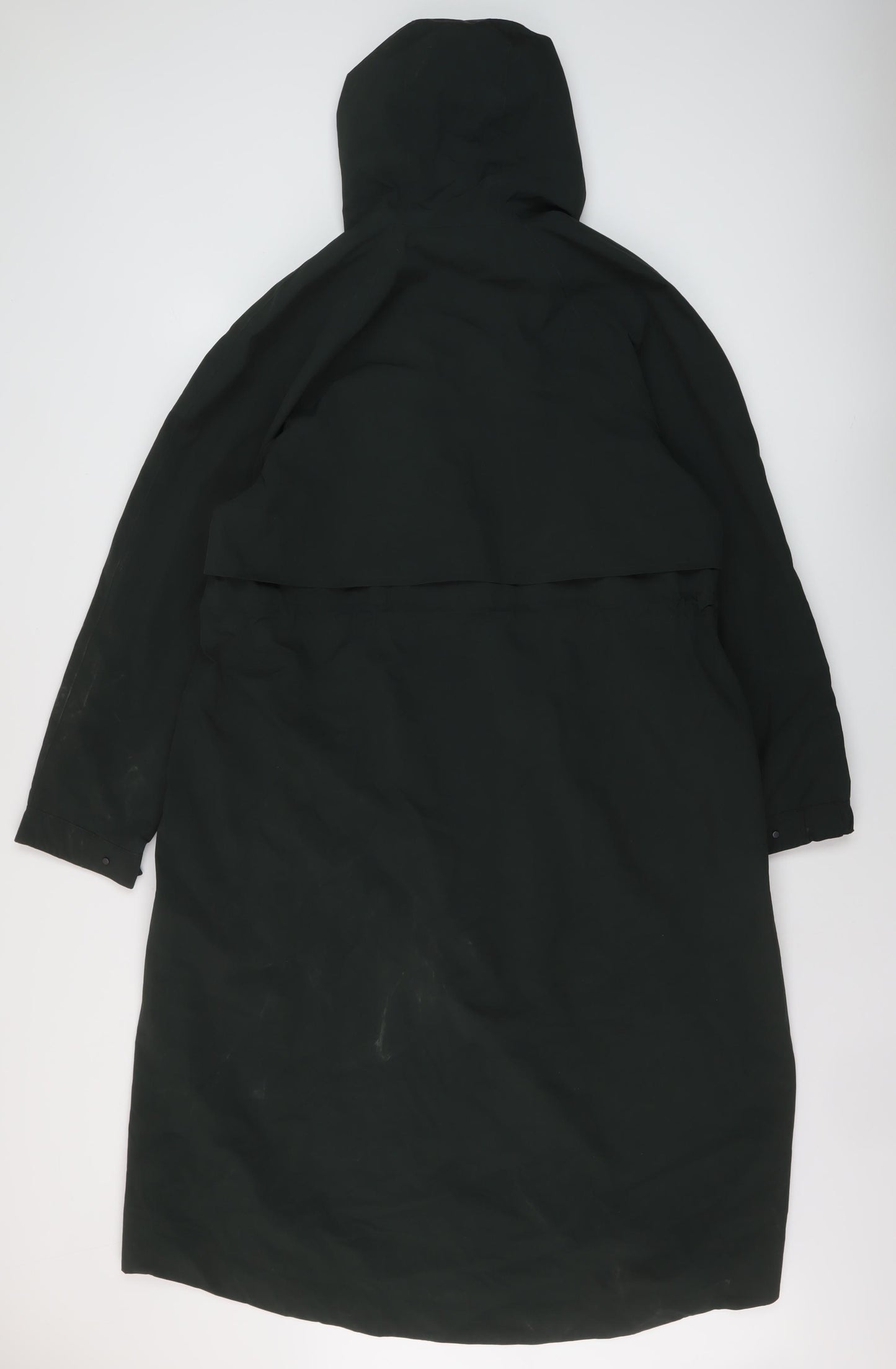 Marks and Spencer Mens Green Parka Coat Size M Zip