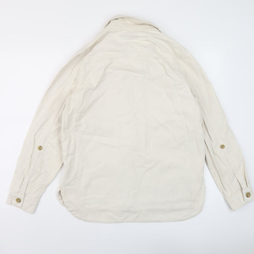 NEXT Womens Beige Jacket Size S Button