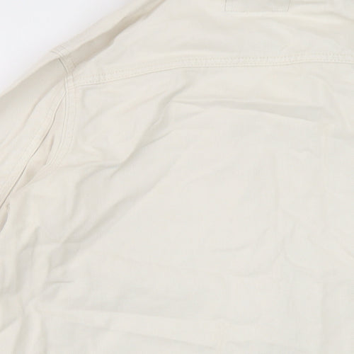 NEXT Womens Beige Jacket Size S Button