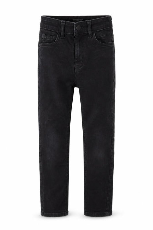 NEXT Boys Black Cotton Skinny Jeans Size 9 Months Regular Button