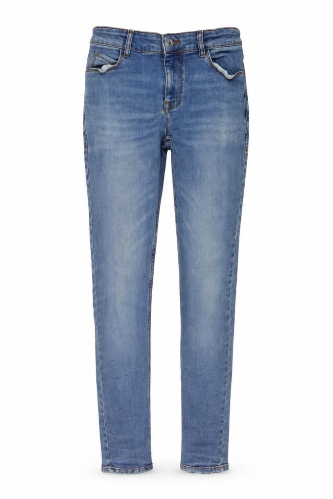 COLLUSION Womens Blue Cotton Skinny Jeans Size 28 in L32 in Regular Button