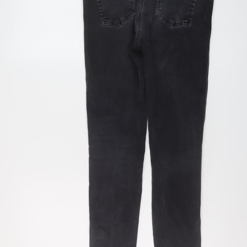 Nexos Womens Grey Cotton Skinny Jeans Size 26 in L28 in Regular Button