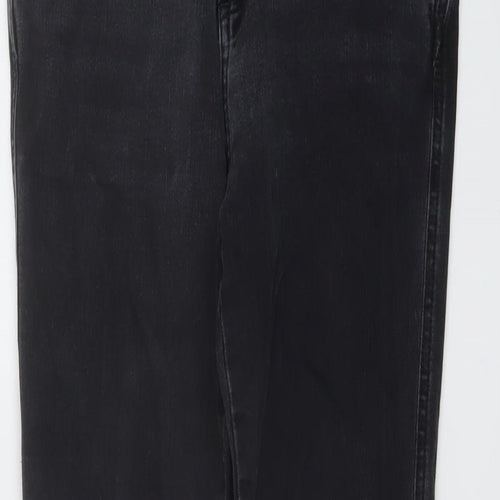 Nexos Womens Grey Cotton Skinny Jeans Size 26 in L28 in Regular Button