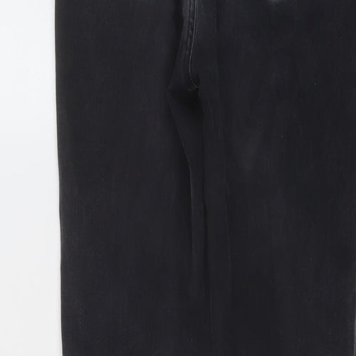 Nexos Womens Grey Cotton Skinny Jeans Size 26 in L28 in Regular Button
