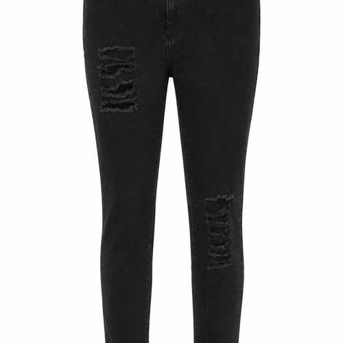 NEXT Womens Black Cotton Skinny Jeans Size 10 L28 in Regular Button