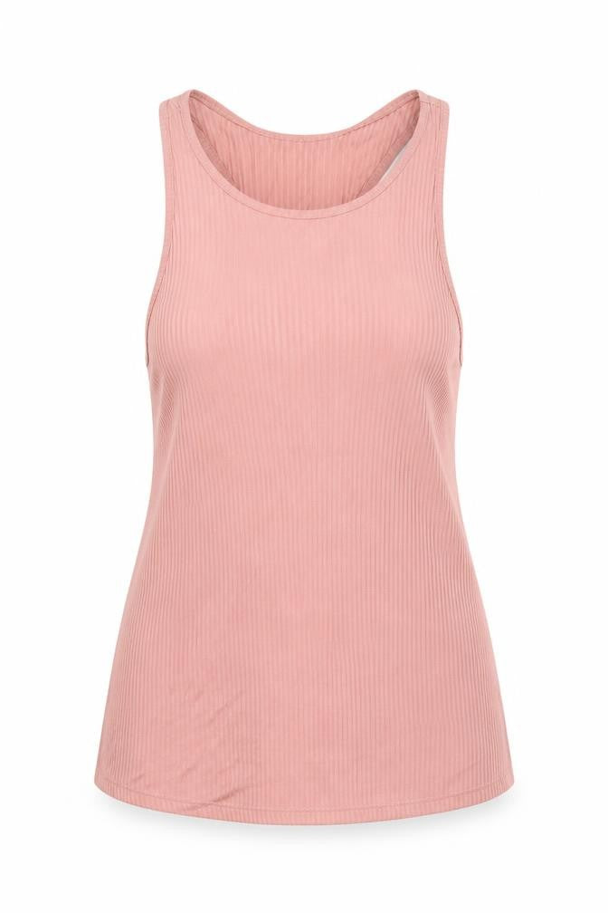 H&M Womens Pink Polyester Basic Tank Size XS Round Neck Pullover