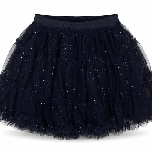 Mayoral Girls Blue Polyester Tutu Skirt Size 4 Years Regular Pull On - Glitter Detail