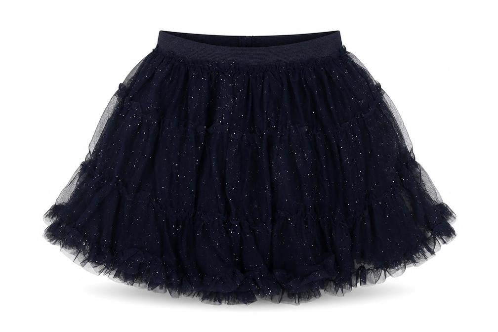 Mayoral Girls Blue Polyester Tutu Skirt Size 4 Years Regular Pull On - Glitter Detail