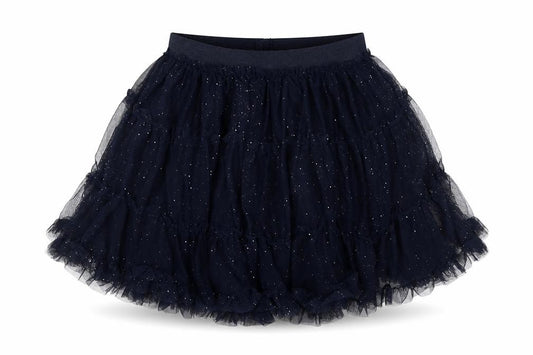 Mayoral Girls Blue Polyester Tutu Skirt Size 4 Years Regular Pull On - Glitter Detail