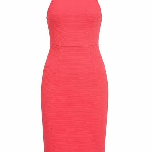 Kelly Love Womens Pink Polyester Pencil Dress Size S Round Neck Pullover
