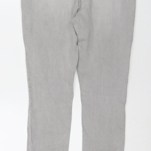 George Womens Gold Cotton Skinny Jeans Size 10 L28 in Regular Zip