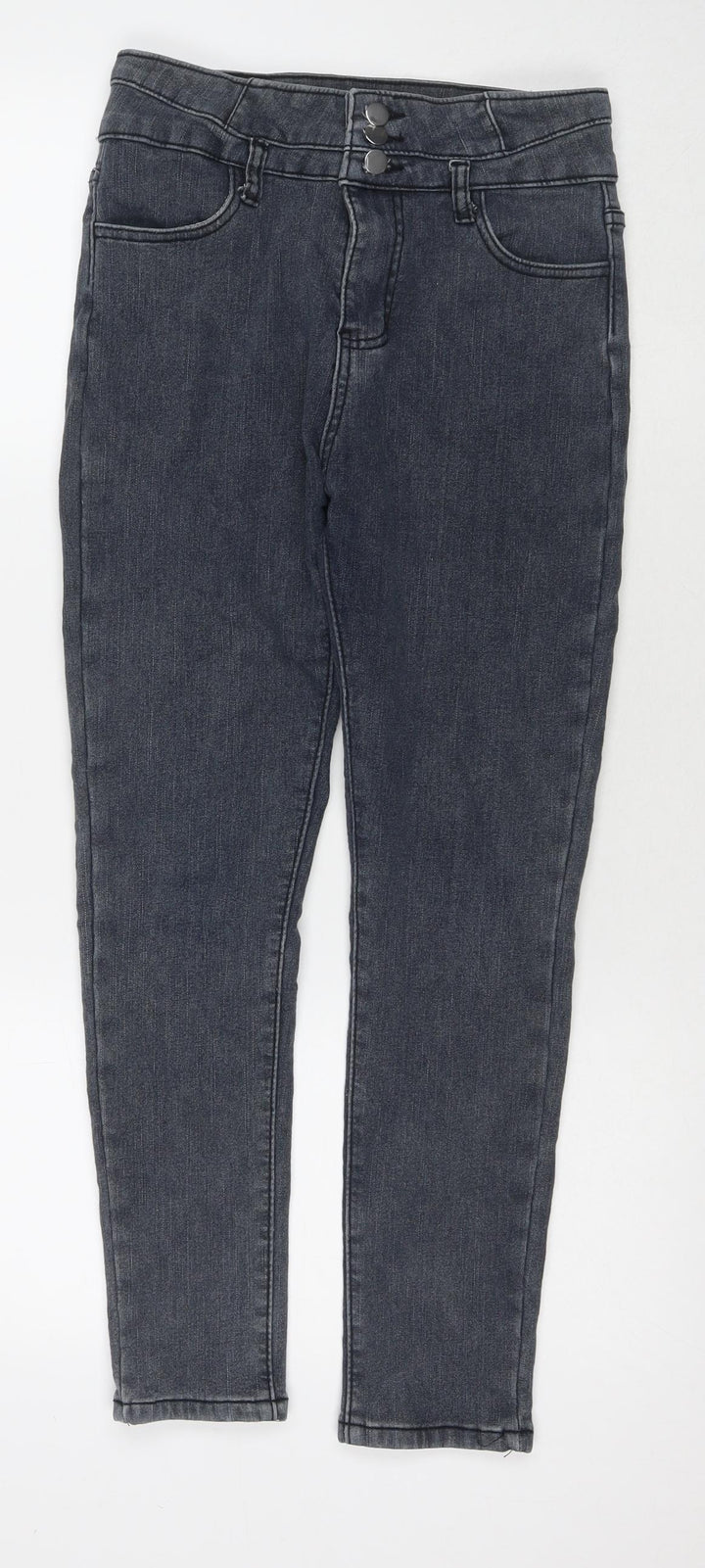 Denim Womens Blue Cotton Skinny Jeans Size 30 in L26 in Regular Zip
