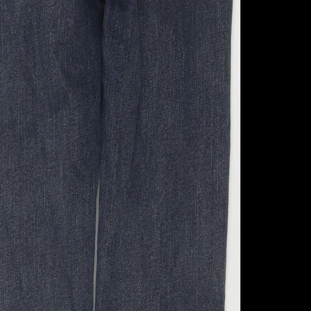 Denim Womens Blue Cotton Skinny Jeans Size 30 in L26 in Regular Zip