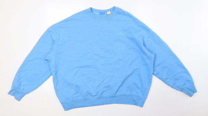 Levi's Mens Blue Cotton Pullover Sweatshirt Size M