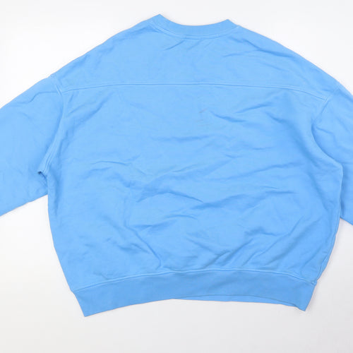 Levi's Mens Blue Cotton Pullover Sweatshirt Size M