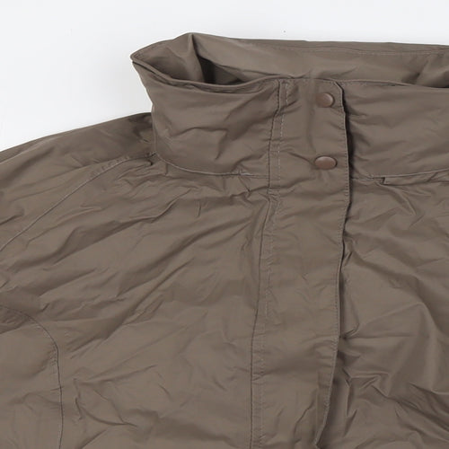 Regatta Womens Brown Jacket Size 16 Zip - Packable, Water Proof , Breathable, Walking