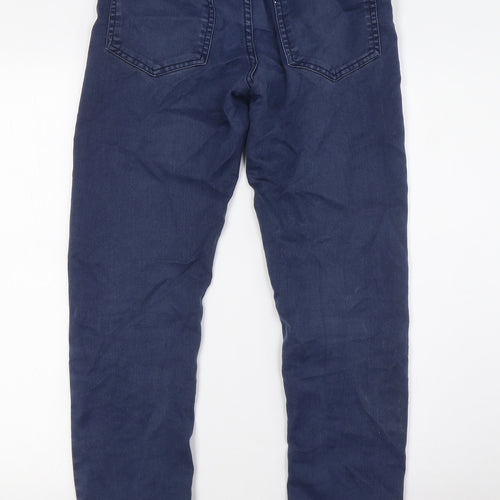Cheap Monday Mens Blue Cotton Straight Jeans Size 28 in L29 in Regular Button
