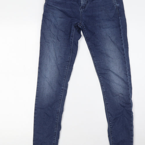 ESPIRIT Womens Blue Cotton Skinny Jeans Size 27 in L32 in Slim Button