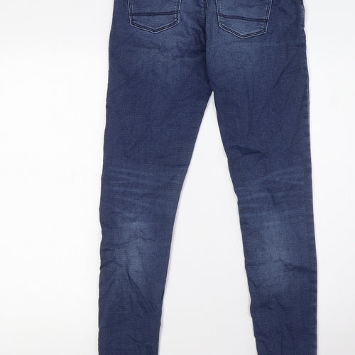 ESPIRIT Womens Blue Cotton Skinny Jeans Size 27 in L32 in Slim Button