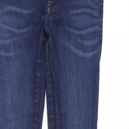 Diesel Womens Blue Cotton Blend Straight Jeans Size 26 in L30.5 in Regular Zip