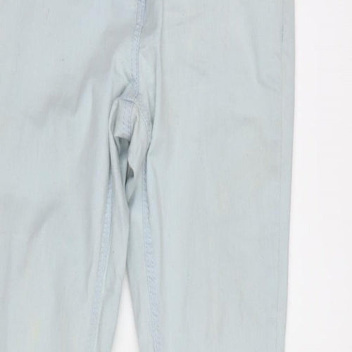 George Womens Blue Cotton Blend Tapered Jeans Size XS L31.5 in Regular Zip