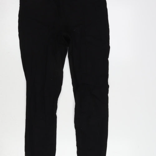 Denim & Co. Womens Black Cotton Blend Jegging Jeans Size 8 L27 in Regular
