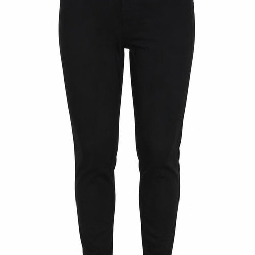 Denim & Co. Womens Black Cotton Blend Jegging Jeans Size 8 L27 in Regular