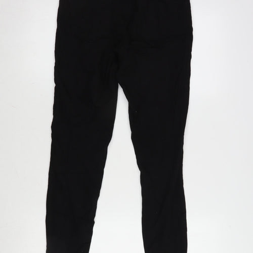 Denim & Co. Womens Black Cotton Blend Jegging Jeans Size 8 L27 in Regular