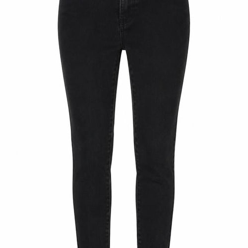 George Womens Grey Cotton Blend Skinny Jeans Size 8 L30 in Regular Zip