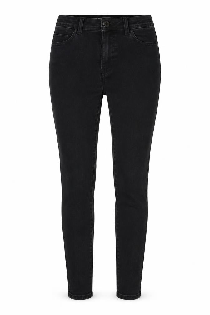 George Womens Grey Cotton Blend Skinny Jeans Size 8 L30 in Regular Zip