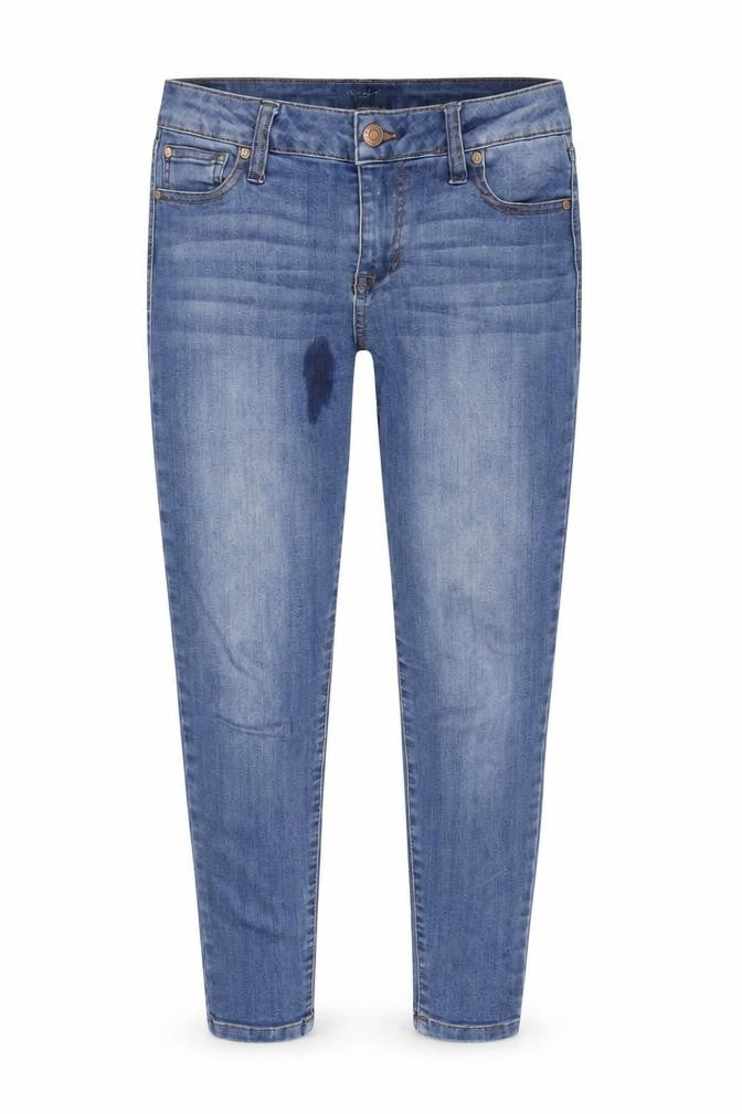 Celebrity Pink Womens Blue Cotton Blend Skinny Jeans Size 26 in L26 in Regular Zip