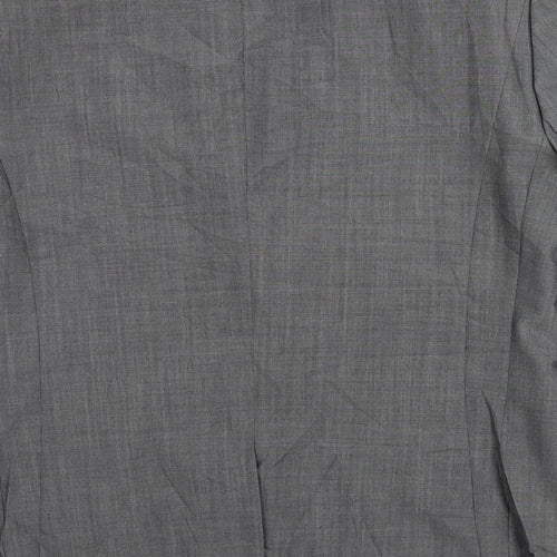 NEXT Mens Grey Wool Jacket Suit Jacket Size 42 Regular