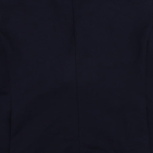 Marks and Spencer Mens Blue Polyamide Jacket Suit Jacket Size 42 Regular