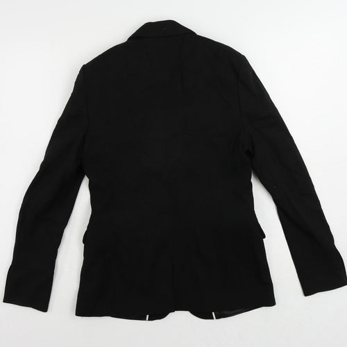 NEXT Womens Black Jacket Blazer Size 10 Button