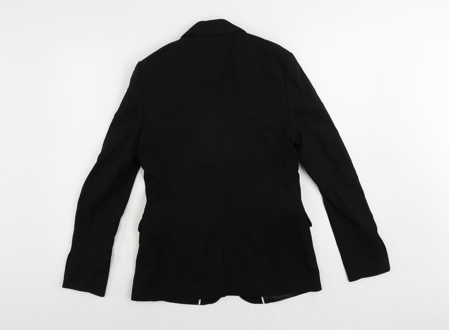 NEXT Womens Black Jacket Blazer Size 10 Button