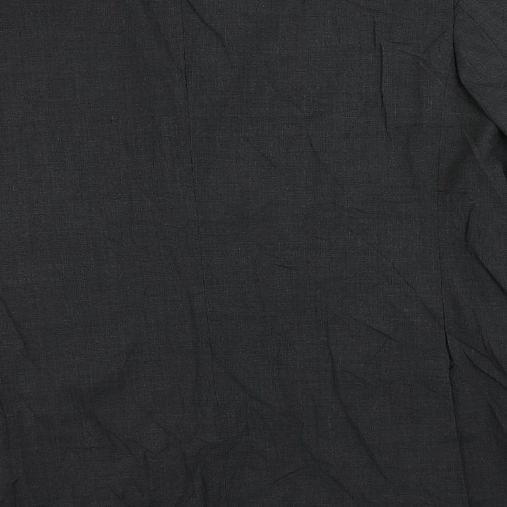Marks and Spencer Mens Grey Wool Jacket Suit Jacket Size 48 Regular
