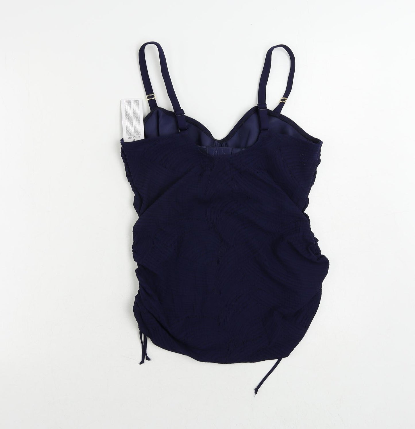 Fantasie Womens Blue Nylon Top Size M - Textured