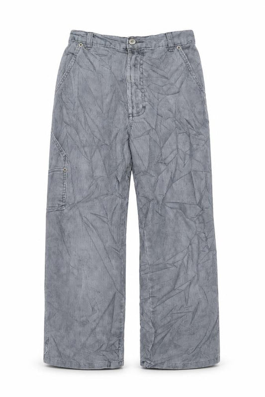 Marks and Spencer Girls Grey Cotton Capri Trousers Size 10 Years L23 in Regular Zip