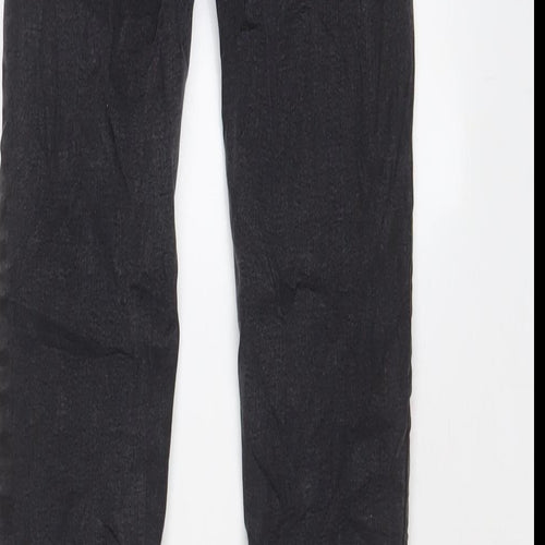 Pull&Bear Womens Grey Cotton Skinny Jeans Size 4 L26 in Regular Zip