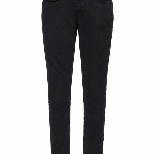 Topshop Womens Black Cotton Skinny Jeans Size 25 in L30 in Regular Zip