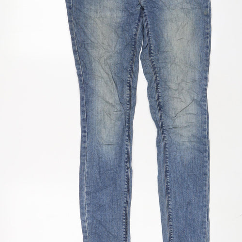BDG Womens Blue Cotton Skinny Jeans Size 26 in L30 in Regular Zip