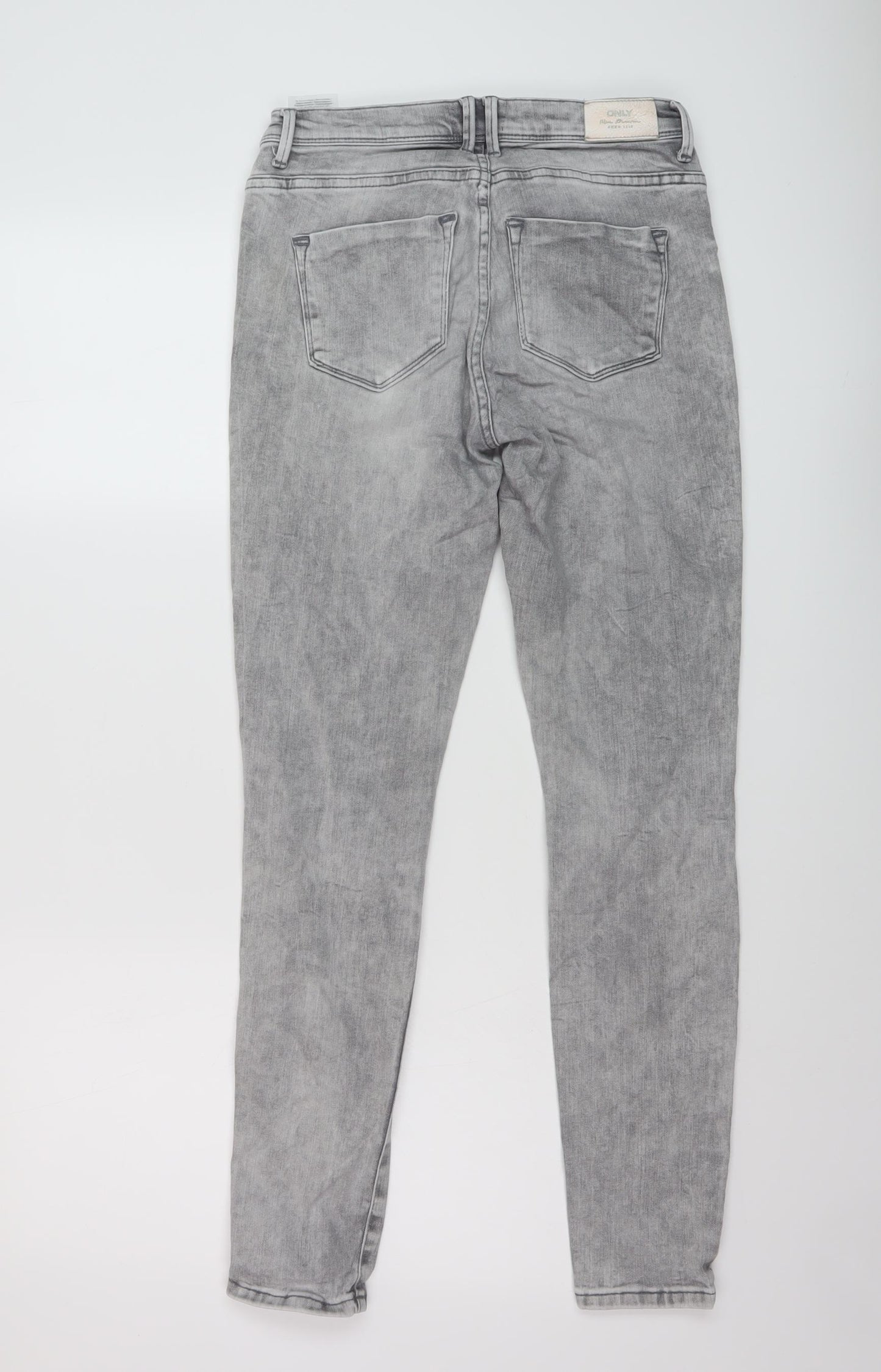 Only Womens Green Cotton Skinny Jeans Size 29 in L29 in Regular Button