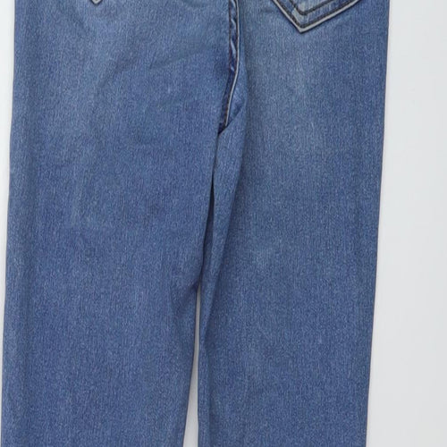 New Look Girls Blue Cotton Jegging Jeans Size 13 Years Regular Button