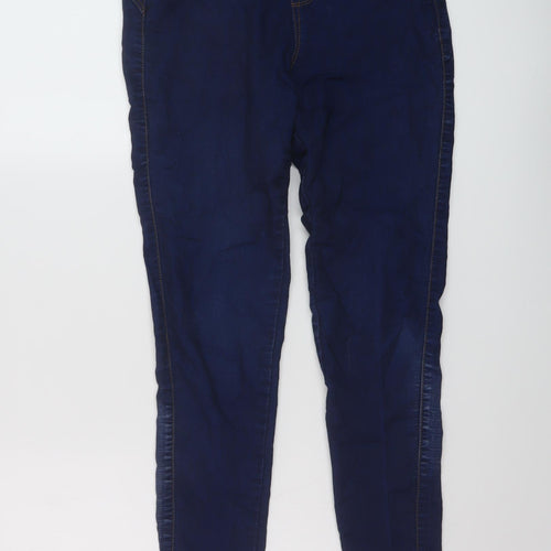 Denim & Co. Womens Blue Cotton Jegging Jeans Size 6 L27 in Regular