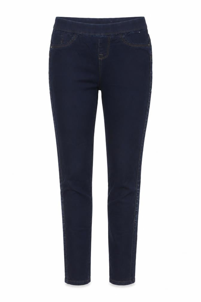 Denim & Co. Womens Blue Cotton Jegging Jeans Size 6 L27 in Regular