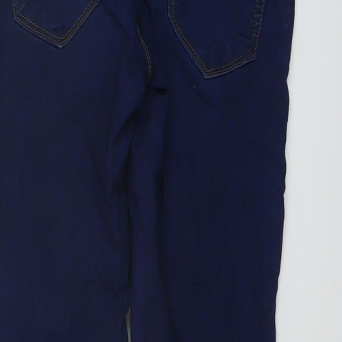 Denim & Co. Womens Blue Cotton Jegging Jeans Size 6 L27 in Regular
